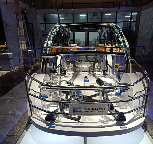 获嘉县透明车模型