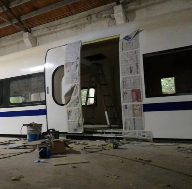 获嘉县高铁模型